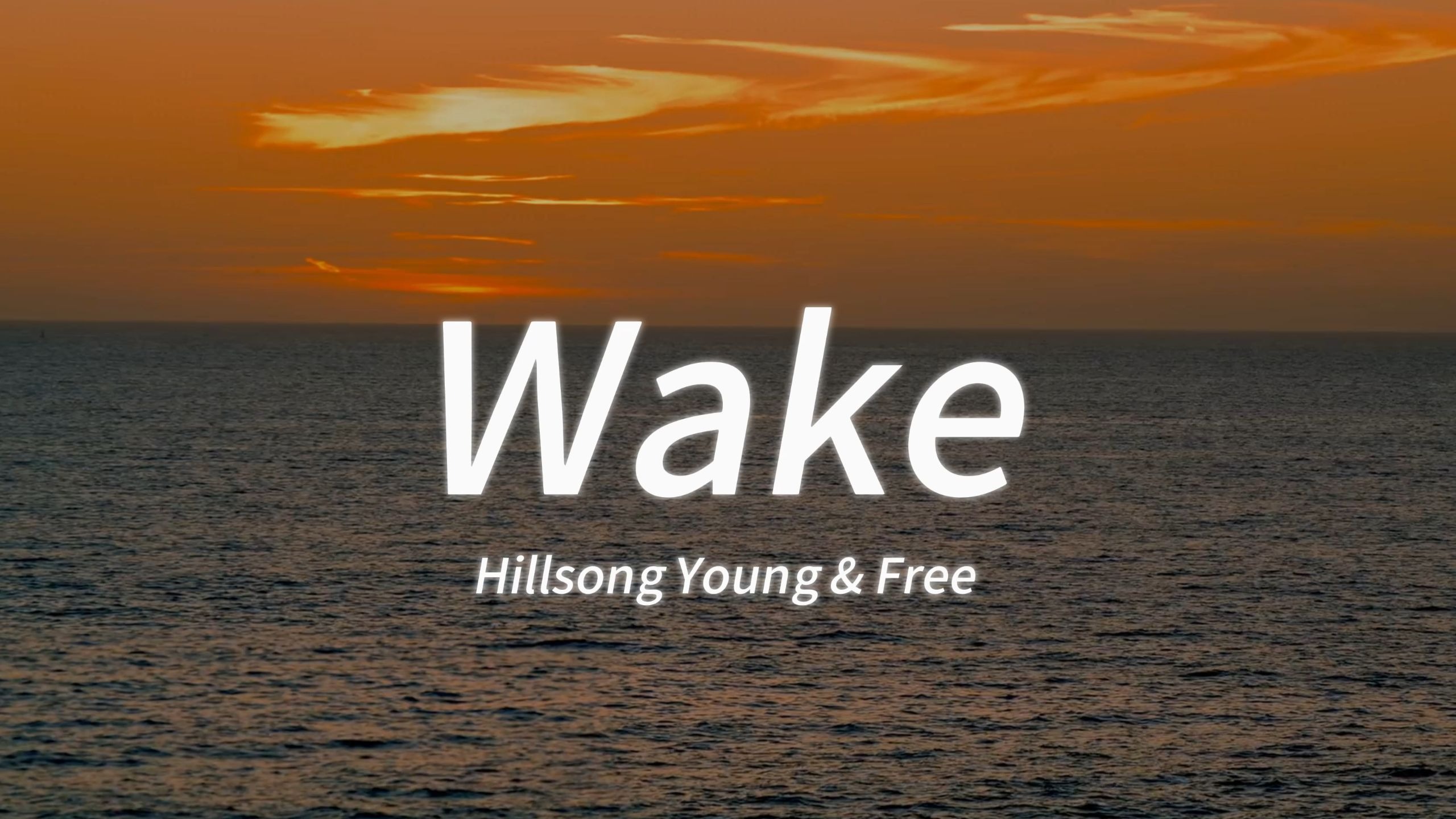 励志神曲，战歌起！—《Wake》 封面